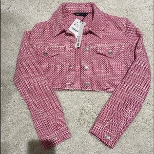 ZARA cropped jacket!